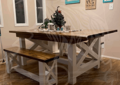Kitchen Table With Benches